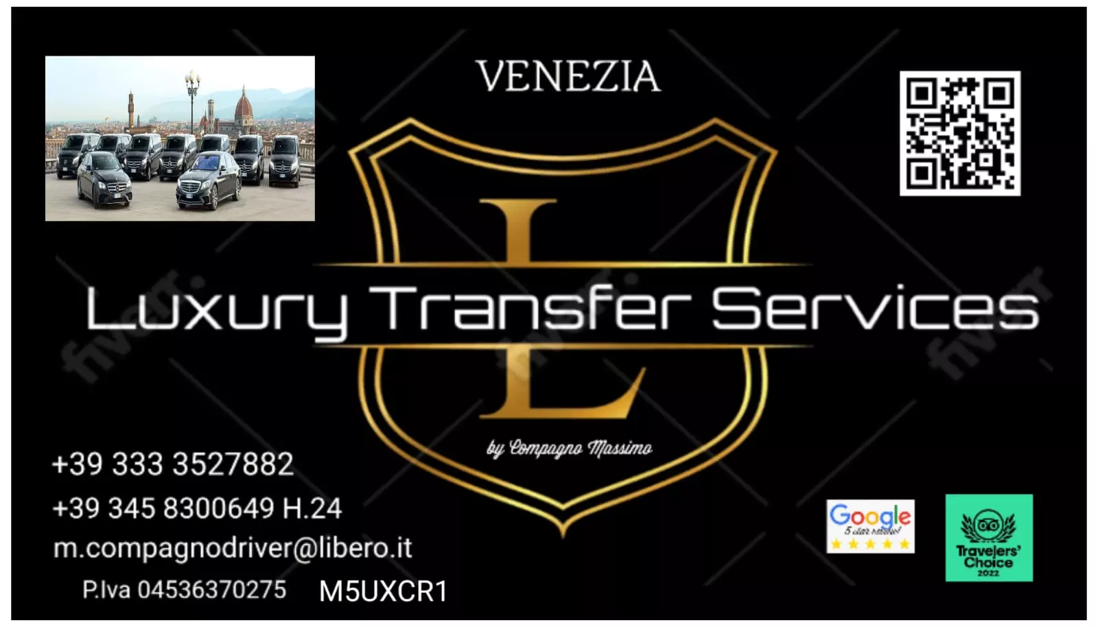 Veicolo del servizio transfer privato